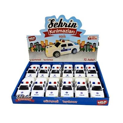 ŞEHRİN KIRILMAZLARI SÜRTMELİ POLİS ARABASI *12*144 - 016.URT004-07