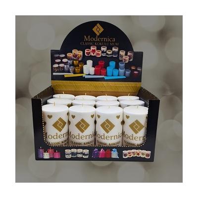 BÜYÜK NATUREL SİLİNDİR MUM *12*24 - 058.02.0560