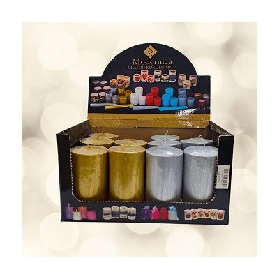 VARAKLI BÜYÜK SİLİNDİR MUM *12*24 - 058.02.0879