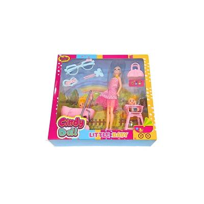 CINDY DOLL PUSETLİ MAMA SANDALYELİ *12 - 076.02456