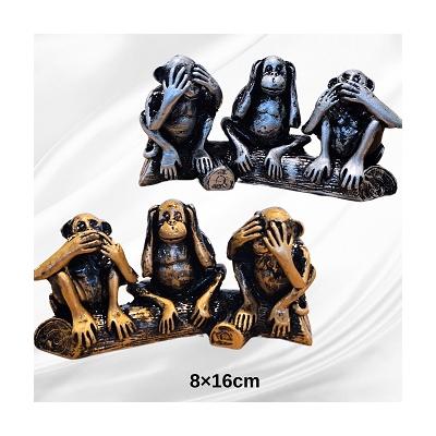 ÜÇLÜ MAYMUN *60*50 - 084.08711(K.İÇİDKKT)