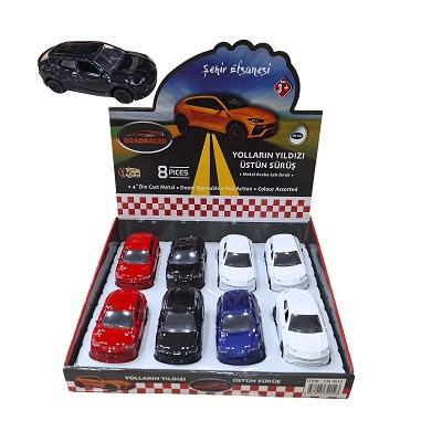 8 Lİ KUTUDA METAL ARAÇ L JEEP *8*64*88 - 140.CN4012(K.İÇİDKKT)