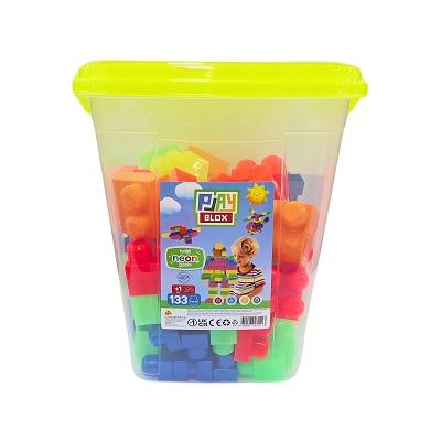 PLAYBLOX BLOCK NEON 133 PCS BUCKET *6 - 946.3141