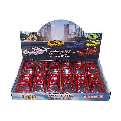 KT.DISPLAY METAL 1/30 İTFAİYE ARABASI *12*120 - 946.ILK-003