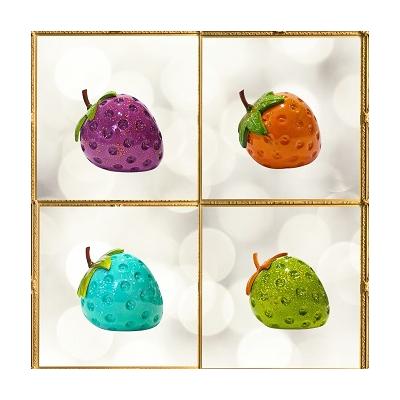 DEKORATİF KÜÇÜK ÇİLEK KARIŞIK *24 - 986.98876