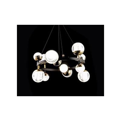 RODOS LEDLİ AVİZE SİYAH SARI *1 - A.200.2849