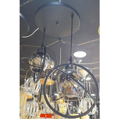 OKYANUS 2 Lİ SİYAH KROM CAMLI *2 - A.200.8264