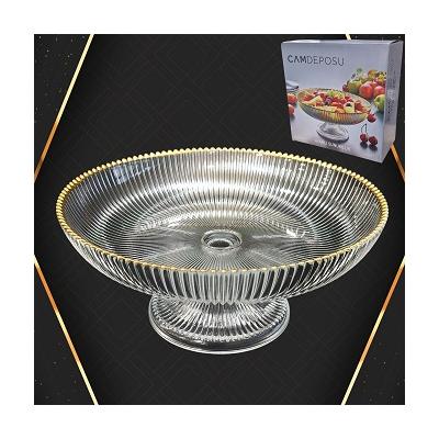 24CM AYAKLI SUNUM ALTIN FİLELİ *6 - A.246.TRM-26045263