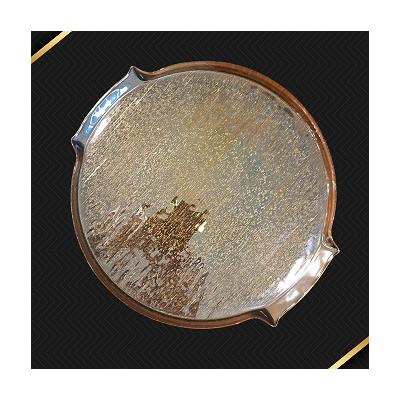 30CM KULPLU TEPSİ AMBER *12 - A.246.TRM-90163-2(AMBER)