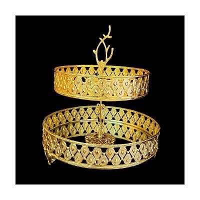 ZÜMRÜT 2 KATLI YUVARLAK KURABİYELİK ALTIN*11 - SAG.İ.014.1112-A