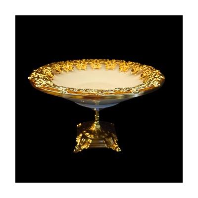 AYAKLI PORSELEN MEYVELİK/ŞEKERLİK YUV *10 - SAG.İ.020.ZB3081