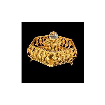 BADEM BOMBELİ ALTGN CAM KAPAKLI SNDK KÇK ALTN*12 - SAG.İML.010.9912-2A