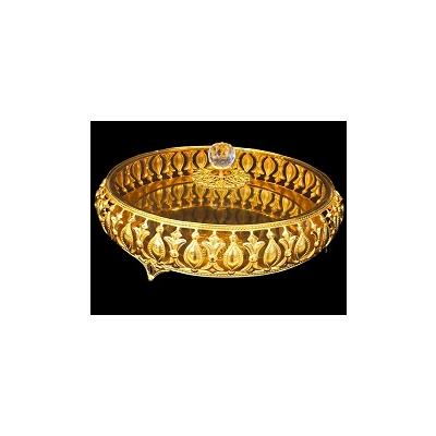 BADEM BOMBELİ YUV CAM KAPAKLI SNDK JUMBO ALTN*12 - SAG.İML.010.9916-5A