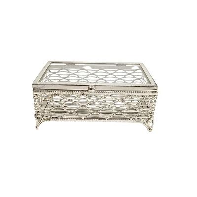 ZÜMRÜT MODERN MÜCEVHER KUTUSU GÜMÜŞ *24 - SAG.İML.011.91406-1G