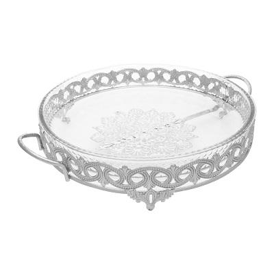 ROSE FIRINCAM SUNUM TEPSİSİ YUV ORTA GÜMÜŞ*8 - SAG.İML.012.1070-2G