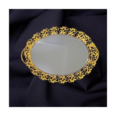 GÜLLÜDALLI YELPAZE OVAL BYK ALTIN TEPSİ *5 - SAG.İML.012.1807-2-A