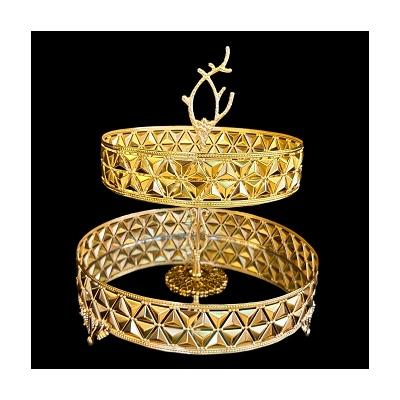 DİAMOND 2 KATLI YUV KURABİYELİK ALTIN*6 - SAG.İML.014.1055-A