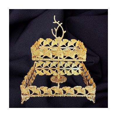 PALMİYE KARE KATLI KURABİYELİK ALTIN *12 - SAG.İML.014.1855-A