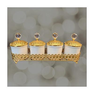 OTANTİK 4LÜ METAL PORS BAHARAT TK ALTIN*12 - SAG.İML.015.3508-A