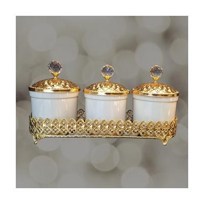 OTANTİK 3LÜ METAL PORS BAHARAT TK ALTIN*12 - SAG.İML.015.3510-A