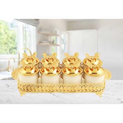 ELEGANT İSTİNYE KELEBEK 8Lİ ST BAHARAT ALTIN*6 - SAG.İML.015.9708-A
