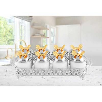 ELEGANT ZİNCİR KELEBEK 8Lİ ST BAHARAT GMŞ*6 - SAG.İML.015.9710-G