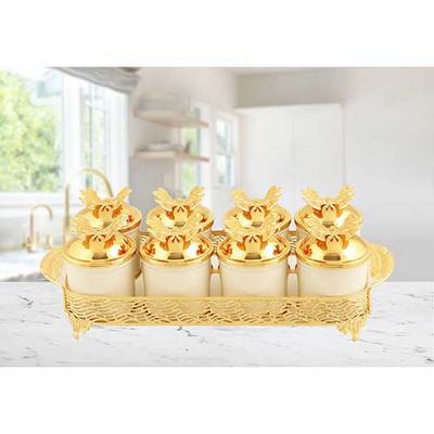 ELEGANT ATLAS KELEBEK 8Lİ ST BAHARAT ALTIN*6 - SAG.İML.015.9711-A