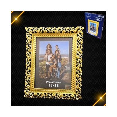 TAÇ 13X18 METAL ÇERÇEVE RESİMLİK ALTIN *24 - SAG.İML.1974-2A