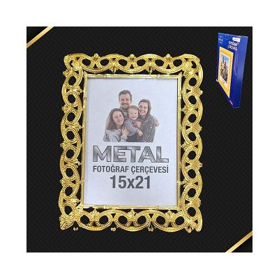 ROSE 15X21 METAL ÇERÇEVE RESİMLİK ALTIN *24 - SAG.İML.1977-3A