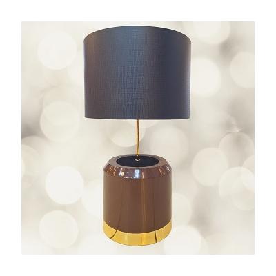 İTHAL SİLİNDİR ABAJUR BÜYÜK KAHVERENGİ  *6 - SAG.HED.İ.HF821(K.RENGİ)