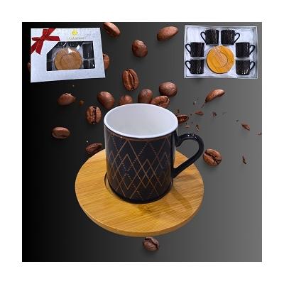 MODERNİCA KAHVE FNCN TK BAMBU SİYAH GOLD *16 - SAG.POR.S01.SAG0156